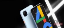 O Google Pixel 4a é tingido com a nova cor Barely Blue