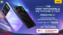 POCO M6 5G officiel : MediaTek Dimensity 6100+ et connectivité 5G à un prix ultra compétitif