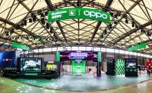 OPPO 125W Super Flash Charge vista in azione al ChinaJoy 2020