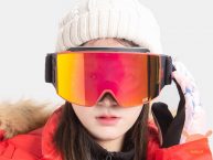 318 Intercom Audio Ski Goggles في التمويل الجماعي: وصول نظارات التزلج مع الاتصال الداخلي والبلوتوث