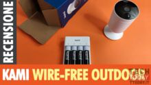 KAMI WIRE-FREE OUTDOOR: videosorveglianza da esterno senza fili