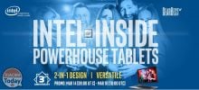 Gearbest成立三周年的平板电脑活动“ INTEL INSIDE”