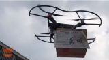 Prima consegna di successo attraverso un drone nella città di Dongguan, in Cina!