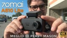 70mai A810 Lite: Il nuovo punto di riferimento per le Dashcam 4K sotto i 110€