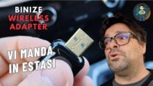 Android Auto e CarPlay tutto senza cavi grazie al dongle 2 in 1 di BINIZE!!! Piccolo ma potente