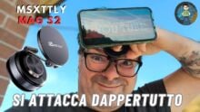 Provo il GADGET VIRALE MSXTTLY Vmag S2 – Il supporto per smartphone che attacchi ovunque