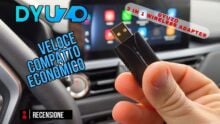 היופי בכך שהוא קטן ומהיר, DYUZO מביא את Android Auto ו-Carplay באופן אלחוטי לכולם