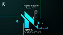 Nuovo teaser svela che Realme Narzo 10 avrà una quad camera AI da 48 MP