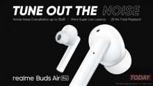 Realme Buds Air Pro ufficiali con riduzione attiva del rumore e 25 ore di autonomia