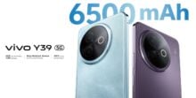Vivo Y39 5G 공식: Snapdragon 4 Gen 2 칩 및 6500mAh 배터리