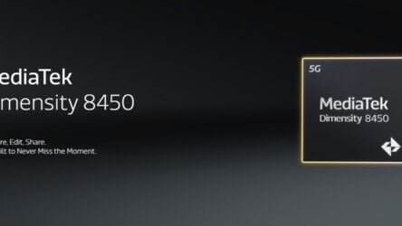 MediaTek Dimensity 8450 Officiellt: En liten uppgradering jämfört med sin föregångare