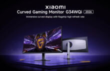 צג גיימינג קעור Xiaomi G34WQi 2026: מסך רחב במיוחד בגודל 34 אינץ' לחוויה מקסימלית