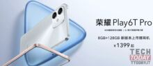 Honor Play6T Pro con Dimensity 810 lanciato a 1399 yuan (200 euro)