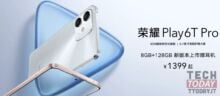 Honor Play6T Pro met Dimensity 810 bekendgestel teen 1399 yuan (200 euro)