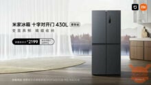 Xiaomi Mijia Cross-door Fridge 430L é o novo frigorífico inteligente no estilo americano lado a lado