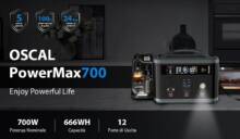 Mini centrale elettrica OSCAL PowerMax 700 è un must buy a questo prezzo su Amazon