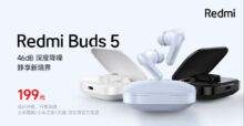 Redmi Buds 5 — новые наушники TWS с шумоподавлением всего за 199 юаней (25 евро).