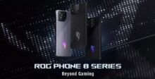 Serie ASUS ROG Phone 8 ufficiale: chip Snapdragon 8 Gen 3 e display AniMe Vision sul retro