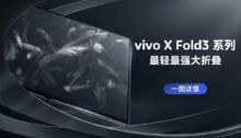vivo X Fold3: poster resmi mengungkap spesifikasi perangkat (bocor)