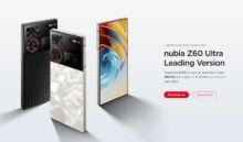 amptelike nubia Z60 Ultra Leading Version en Z60S Pro: kenmerke en pryse