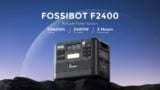 Fossibot F2400 è il nuovo generatore portatile che si ricarica con l’energia solare