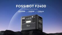 Fossibot F2400 è il nuovo generatore portatile che si ricarica con l’energia solare