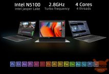 291 € para CHUWI GemiBook Pro 8/256 Gb com COUPON