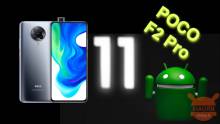 POCO F2 Pro riceve Android 11 in versione Global con l’ultimo aggiornamento MIUI 12
