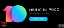 POCOPHONE F1: aperte le iscrizioni alla beta di MIUI 10 in attesa del rilascio di Android 9 PIe per fine anno