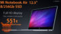 Codice Sconto – Xiaomi Air 12.5″ Laptop 4/256Gb Silver a 551€ spedizione priority line inclusa!