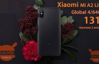 折扣码 - 小米米A2 / A2 Lite 4 / 64Gb至131€保修欧洲2及优先发货