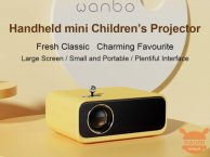 69 € för Wanbo XS01 Mini LED-projektor med KUPONG