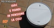 OKP K5 – (qualcuno direbbe) IL MIGLIORE ROBOT ASPIRAPOLVERE SUI 100€