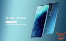 Codice Sconto – OnePlus 7T Pro Global 8/256Gb Blu a 490€ garanzia un anno ufficiale OnePlus