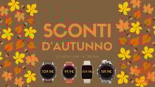 Herfsuitverkoping op Amazfit Italia – GTS teen €109 en GTR teen €99
