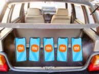 Xiaomi het op 'n Fiat Uno gesmokkel, maar geen eggo's van die Banda della Magliana nie