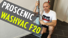 WashVac F20 de la Proscenic, un scrubber cu raportul pret-calitate corect!