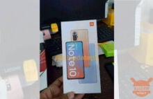 Redmi Note 10 Pro: la photo de l'emballage fuit en ligne