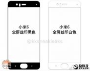 Foto reali del vetro display dello Xiaomi Mi 6 sembrano confermare alcuni render