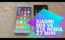[वीडियो तुलना] ज़ियामी Mi4 वीएस जेडटीई न्यूबिया Z7 मिनी