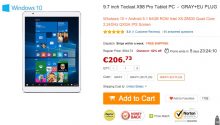 [Oferta] Teclast X98 Pro - tablet de 9.7 ″ na GearBest a 206 €