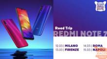 Italia Redmi Note 7 Road Trip. Hier sind die offiziellen Preise