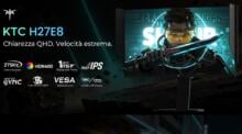 KTC H27E8: il monitor gaming da 275Hz con shading hood che cambia le regole del gioco