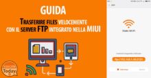 Trasferire files con il server FTP integrato nella MIUI di Xiaomi