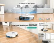 Tesvor S7 Pro Robot Vacuum Cleaner Pembersih Lantai seharga €215 dikirim gratis dari Eropa