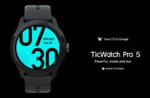 TicWatch Pro 5 ufficiale: il primo con Snapdragon W5+ Gen 1 e Wear OS 3