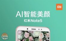 Xiaomi Redmi Note 5 (Pro) in China heeft AI-ondersteuning en een 20-band