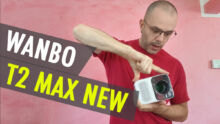 Wanbo T2 Max Novo foco automático e correção trapezoidal por €150!