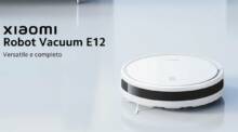 Robot Aspirapolvere Lavapavimenti Xiaomi Robot Vacuum E12 a 179.99€ su Amazon Prime