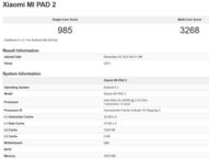Xiaomi Mi Pad 2 si mostra su Geekbench con CPU Intel